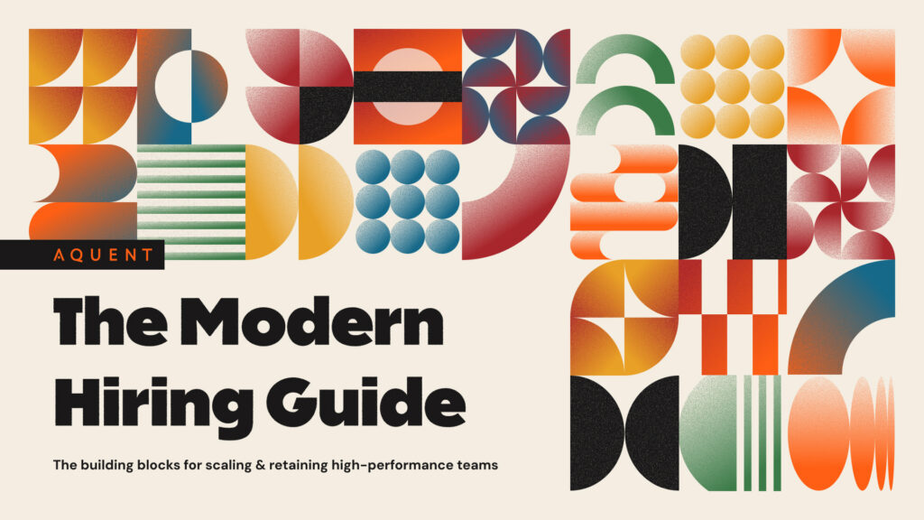 Aquent The Modern Hiring Guide cover